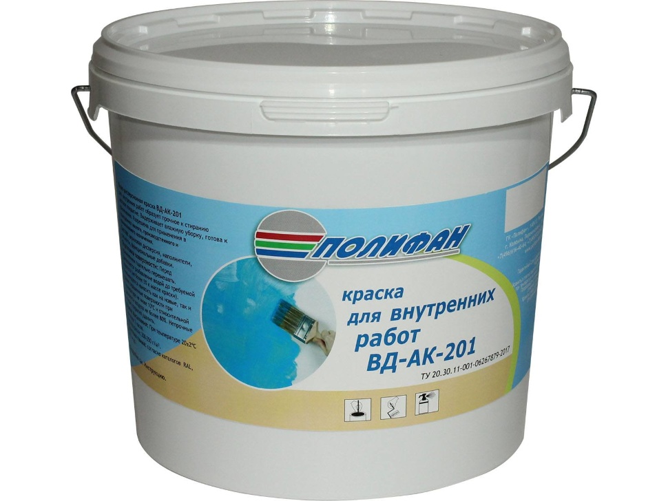 Купить интерьерную краску Полифан ВД-АК-201 - polifan-lkm